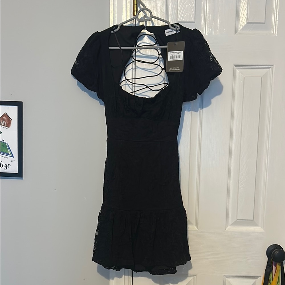 Black Lace Dress